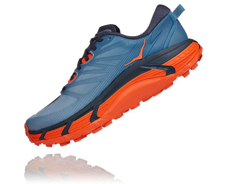 Hoka One One Trail Schoenen Heren - Mafate Speed 3 - Blauw - NJ8527409